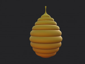 bee hive Model 3D
