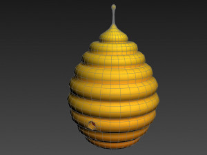 bee hive Model 3D
