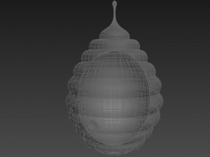 bee hive Model 3D