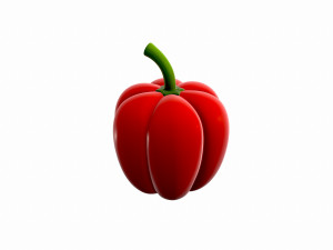 bell pepper 3D Model