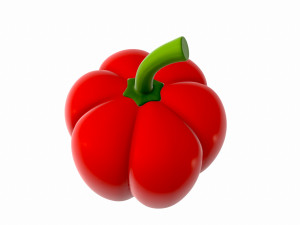 bell pepper 3D Model