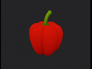 bell pepper 3D Model