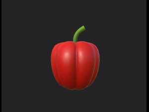 bell pepper 3D Model