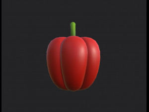 bell pepper 3D Model