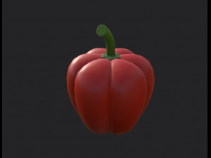 bell pepper 3D Model