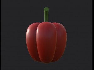 bell pepper 3D Model
