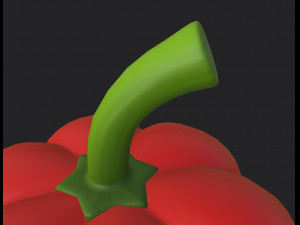 bell pepper 3D Model