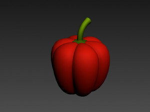 bell pepper 3D Model
