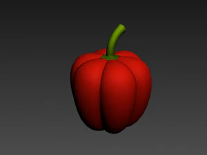 bell pepper 3D Model