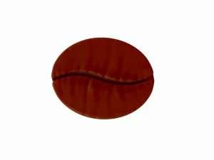 coffee bean 3D Model