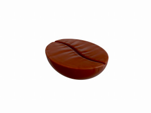 coffee bean Modello 3D