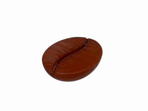 coffee bean Modello 3D