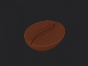 coffee bean Modello 3D