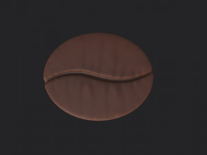 coffee bean Modello 3D