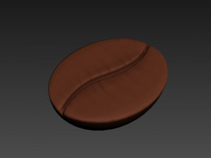 coffee bean Modello 3D