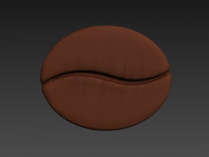 coffee bean Modello 3D