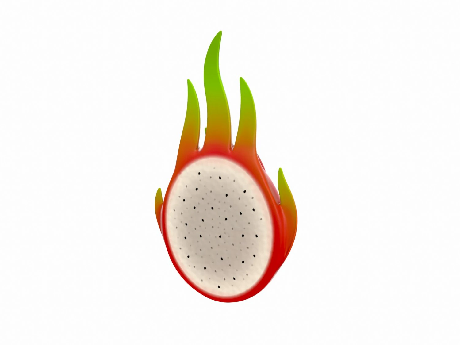 pitaya 3D Model .c4d .max .obj .3ds .fbx .stl .blend 