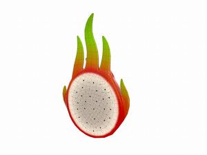 pitaya 3D मॉडल