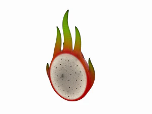 pitaya 3D Model