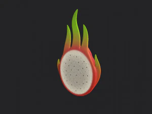 pitaya 3D Model
