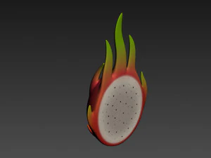 pitaya 3D Model