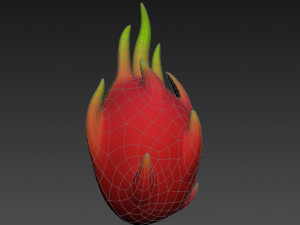 pitaya 3D मॉडल