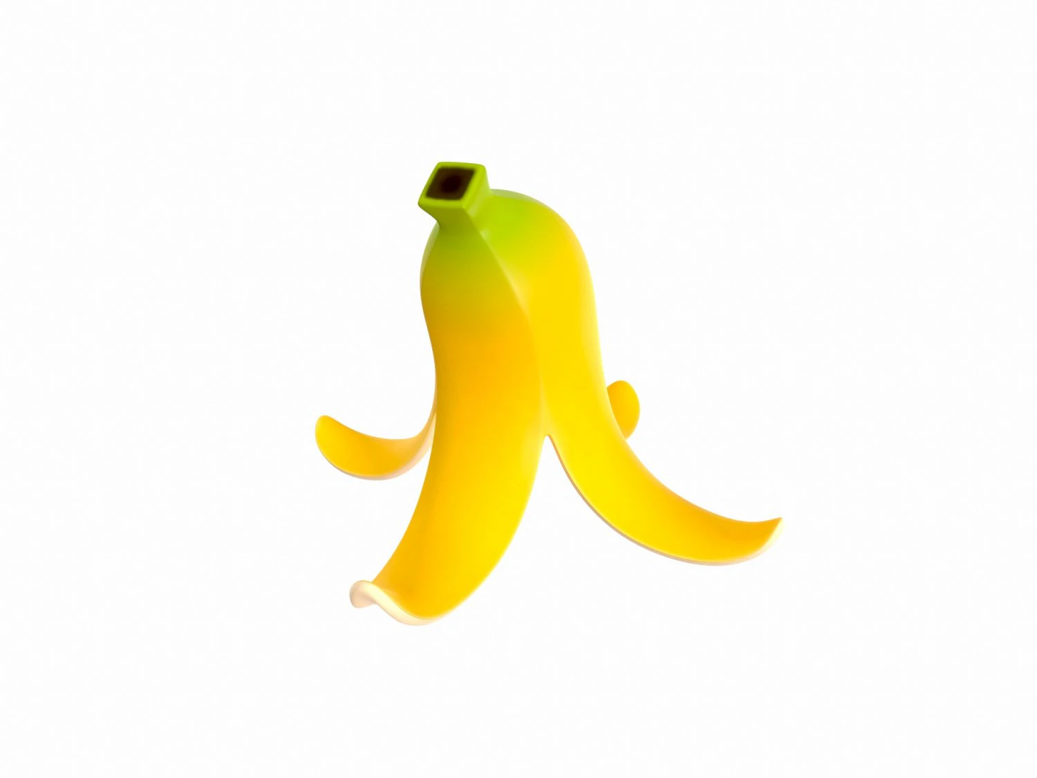 banana peel 3D Model .c4d .max .obj .3ds .fbx .stl .blend