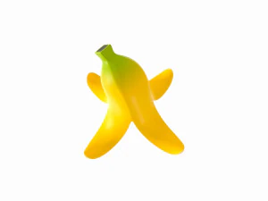 banana peel 3D Model