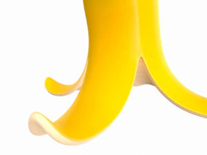 banana peel 3D Model
