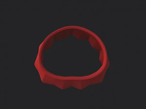 red skirt 3D Model