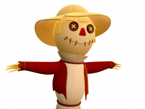 scarecrow 3Dモデル