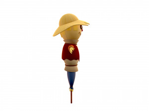 scarecrow 3Dモデル