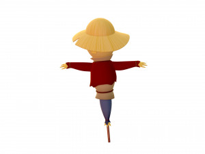 scarecrow 3Dモデル