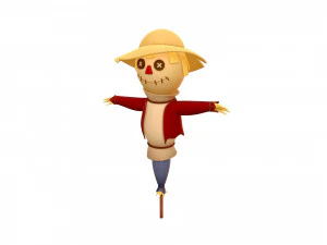 espantalho Modelo 3D