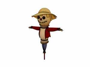 scarecrow 3Dモデル