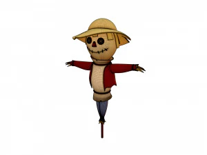 espantalho Modelo 3D