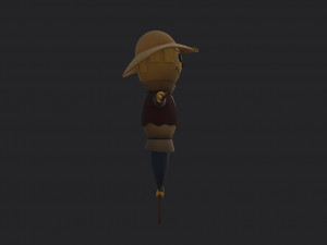 scarecrow 3Dモデル