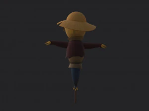 espantalho Modelo 3D