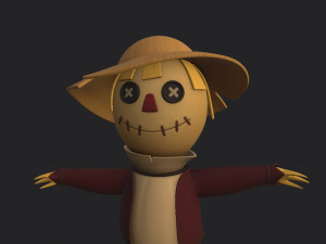 scarecrow 3Dモデル