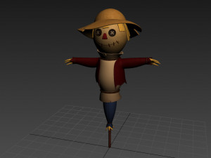 scarecrow 3Dモデル