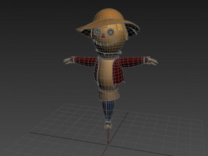 scarecrow 3Dモデル