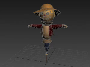 espantalho Modelo 3D