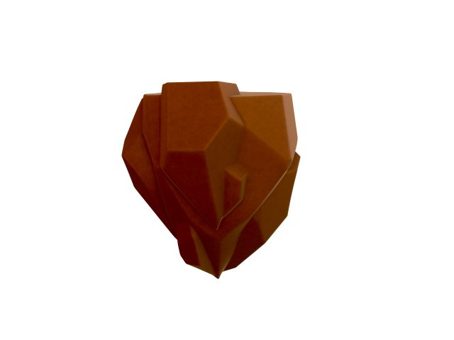 floating rock 3D Model .c4d .max .obj .3ds .fbx .stl .blend 