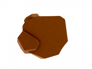 floating rock 3D Model