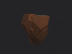 rocher flottant Modèle 3D