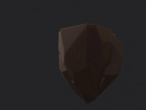 rocher flottant Modèle 3D