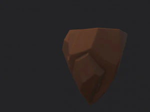 rocher flottant Modèle 3D