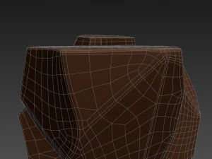 rocher flottant Modèle 3D