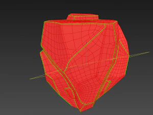 rocher flottant Modèle 3D