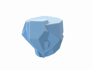 iceberg 3D 모델